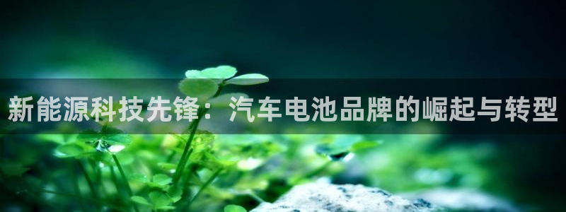 优发国际-触即发：新能源科技先锋：汽车电池品牌的崛起与转型
