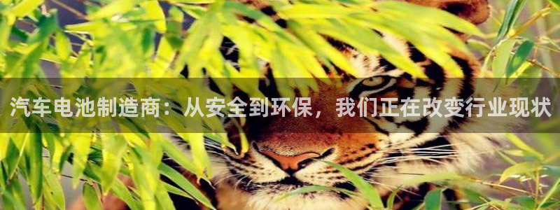 优发国际可以玩吗：汽车电池制造商：从安全到环保，我们正在改变行业现状