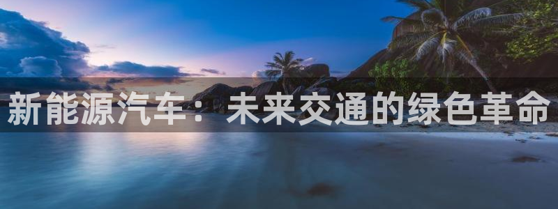 优发国际游戏官方网站入口：新能源汽车：未来交通的绿色革命